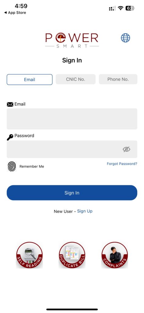 Power Smart App par Account kaise create karte hain?